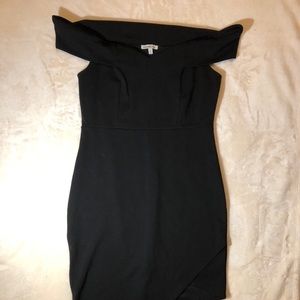 Women’s Black Asymmetrical Cocktail Dress